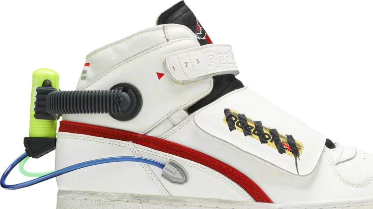 حذاء رياضي Ghostbusters x Ghost Smashers 'ecto-1 vibes' 2020 من Reebok باللون الأبيض