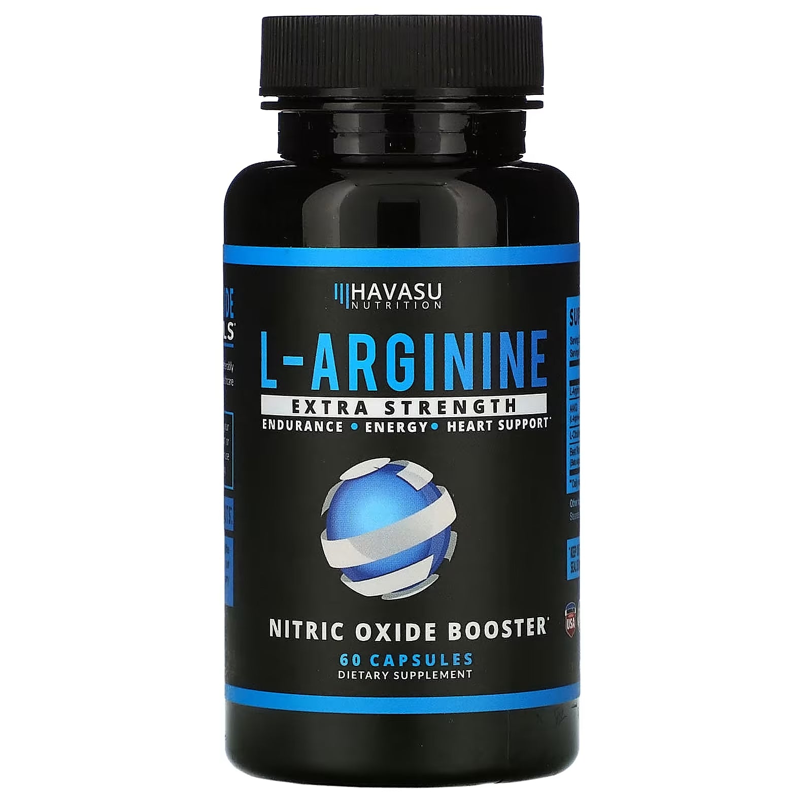 Havasu Nutrition L-Arginine Extra Strength, 60 Capsules