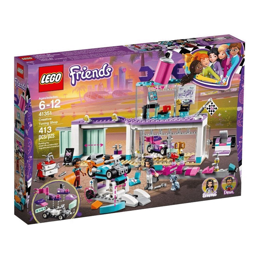 ورشة عمل ضبط السيارات LEGO Friends 41351