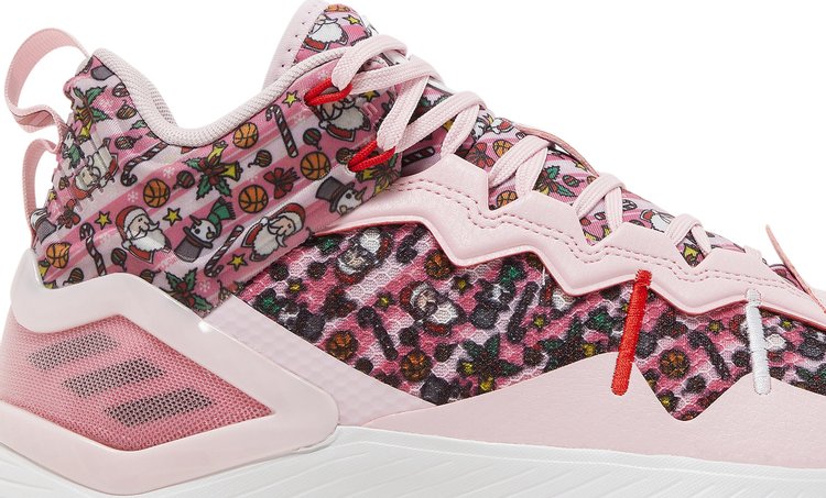 Adidas D Rose Son of Chi 'Christmas - Clear Pink' sneakers, pink