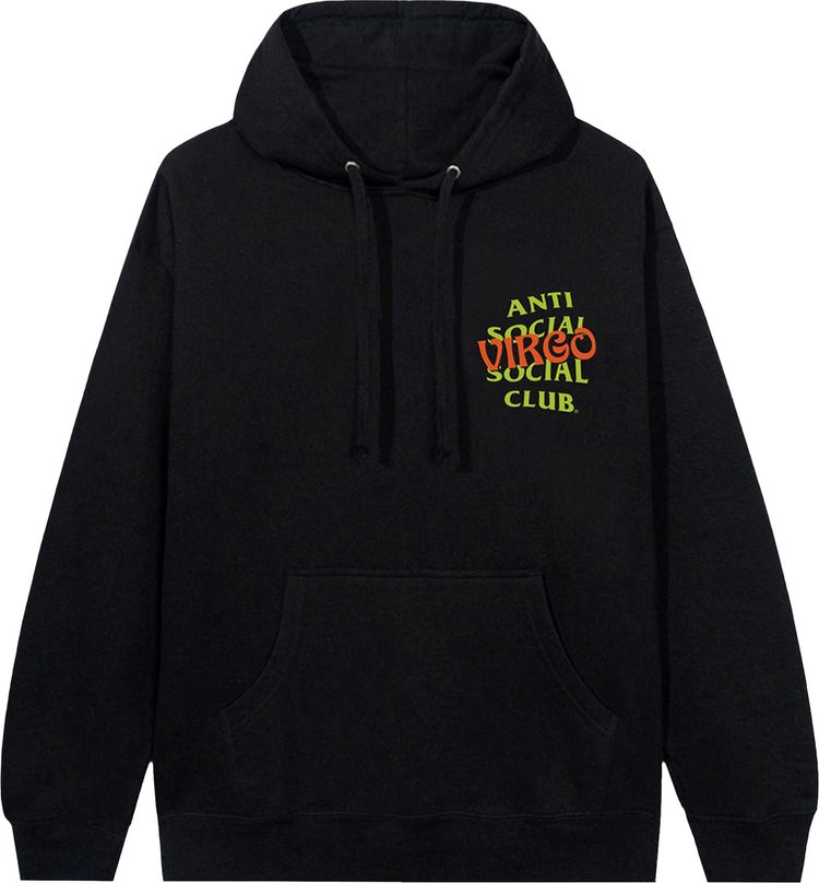 Anti Social Social Club Virgo Hoodie Black