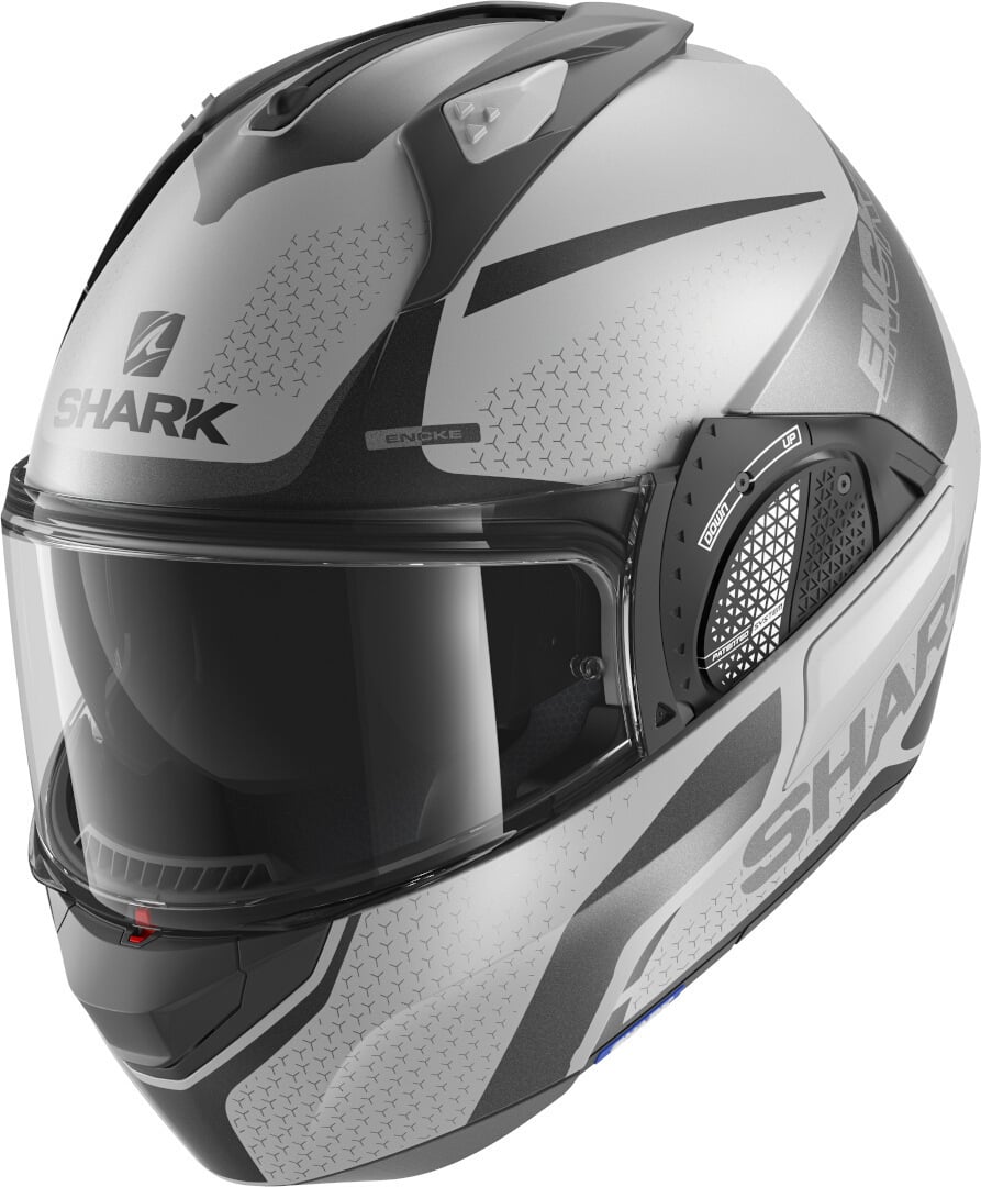 Shark Evo-GT Encke Matt Helmet, grey/black