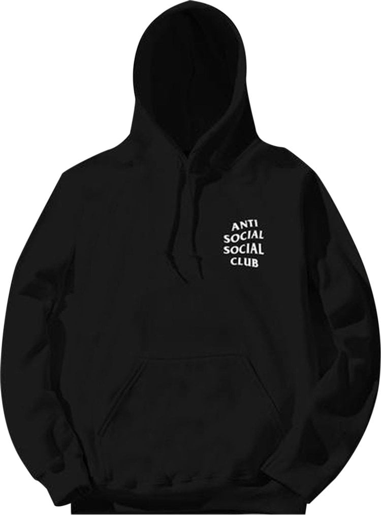 Anti Social Social Club Kkoch Hoodie 'Black', black