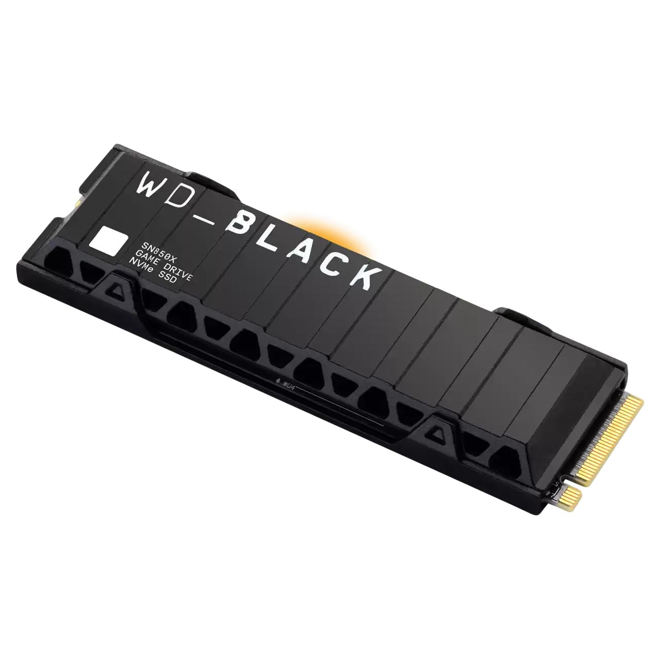 Western Digital SN850X internal solid state drive with heatsink, WDS100T2XHE, 1TB, M.2 2280