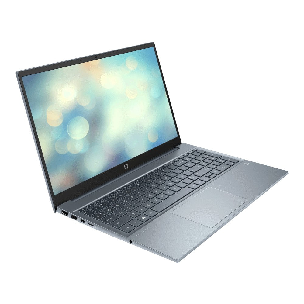 لابتوب HP Pavilion 15-eh1070wm 15.6" FullHD 8GB/512GB، أزرق، لوحة مفاتيح إنجليزية