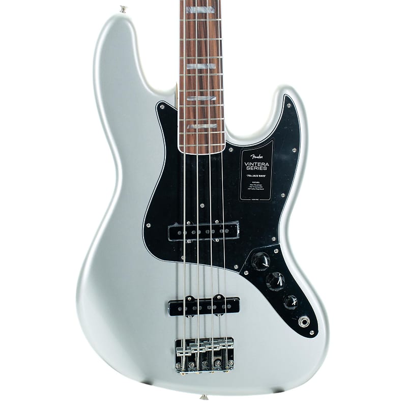 Fender Vintera '70s Jazz Bass Pau Ferro, Inca Silver