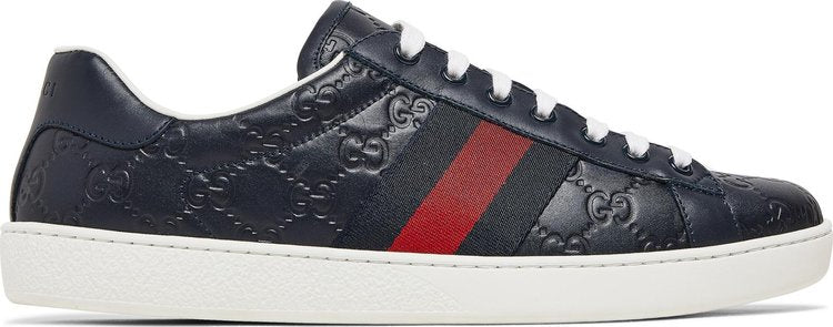 Gucci Ace Signature Blue sneakers, blue