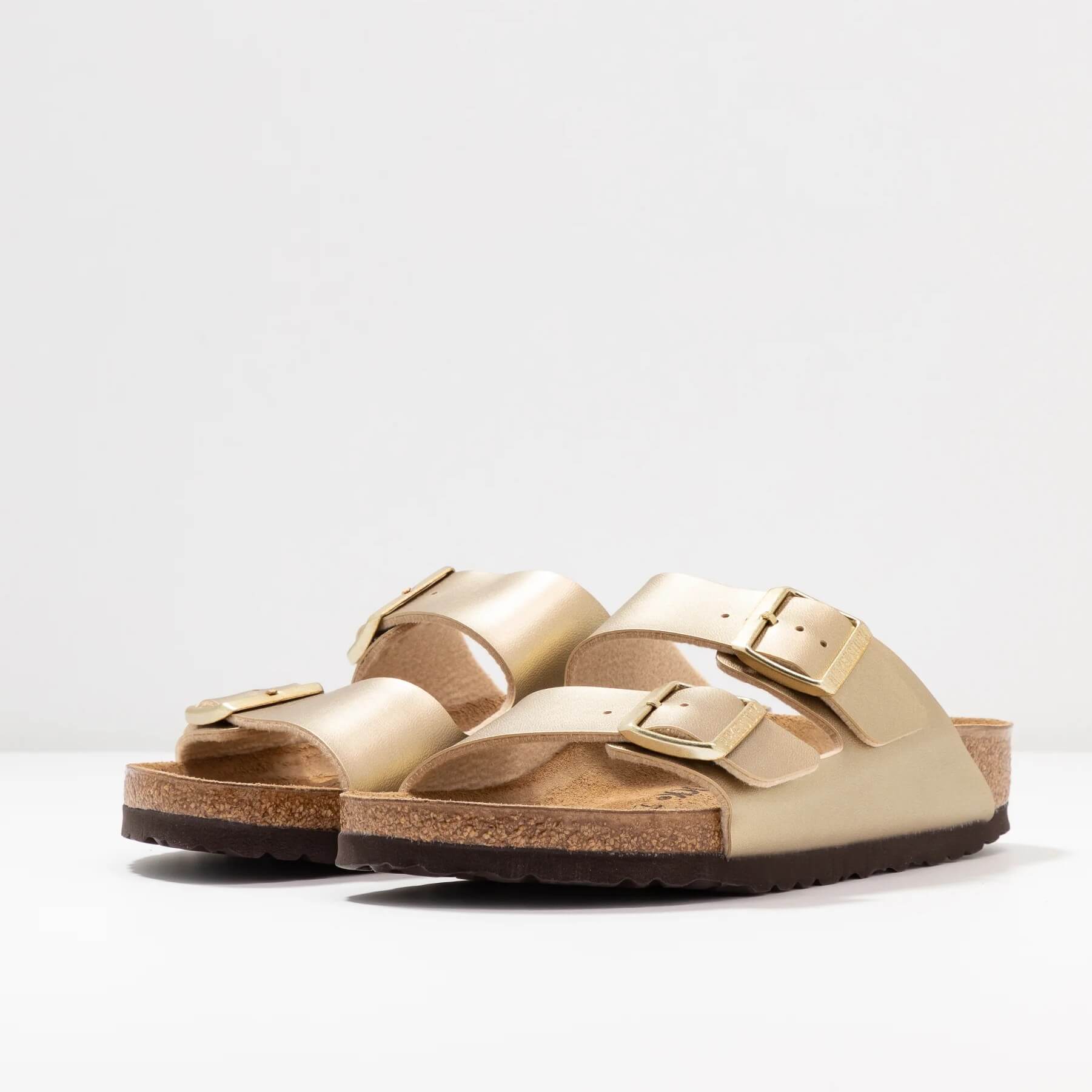 Birkenstock Arizona BF Narrow Sandals, Gold