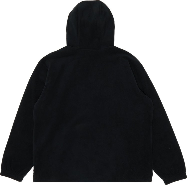 Supreme x Polartec Facemask Half Zip Pullover 'Black', black