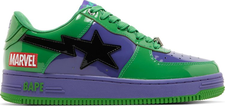 Marvel x Bapesta Hulk sneakers, green