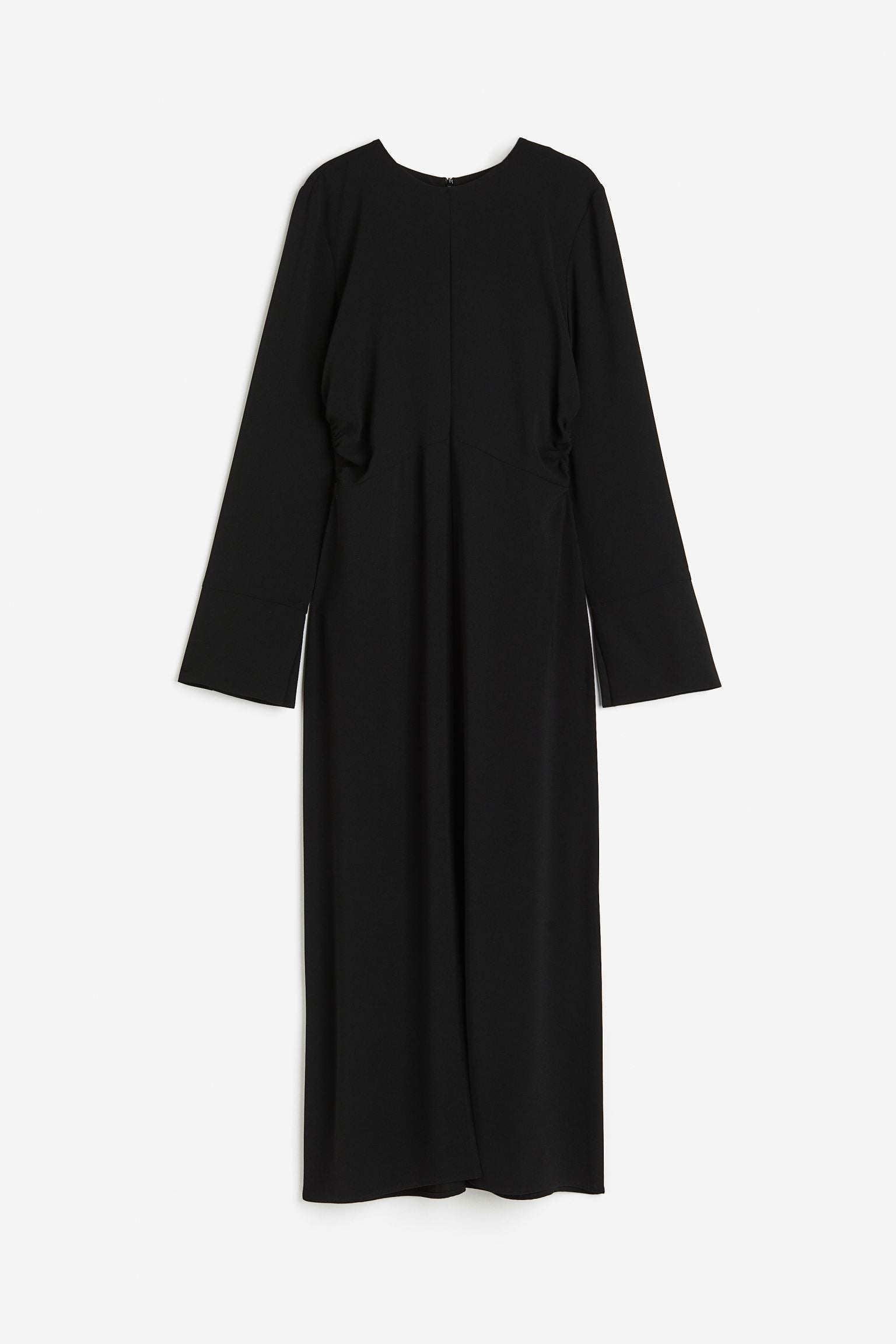 H&M Crêped dress, black