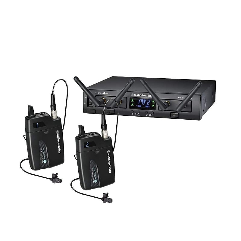 ميكروفون Audio-Technica ATW-1311/L System 10 Pro Digital Dual Lavalier Wireless System