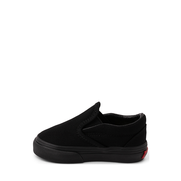 حذاء التزلج Vans Slip-On - للأطفال الصغار، أسود