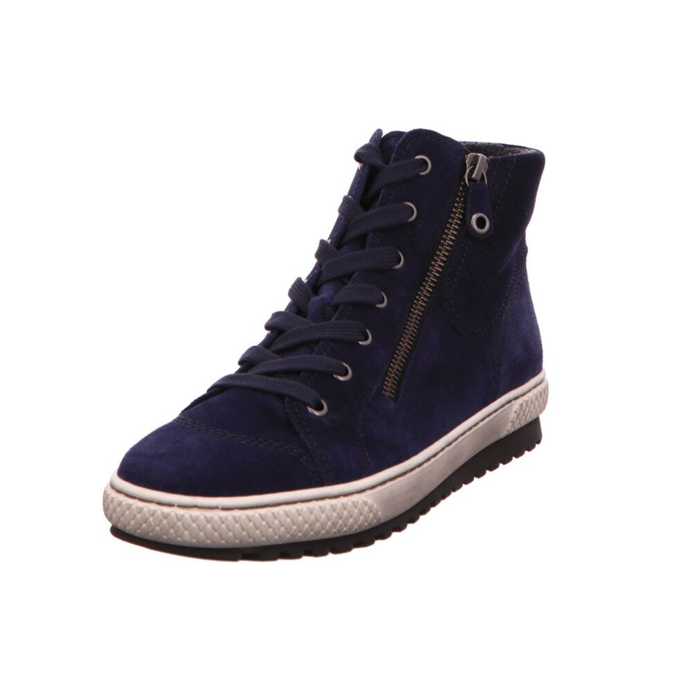 Gabor Lace-up Ankle Boots, dark blue