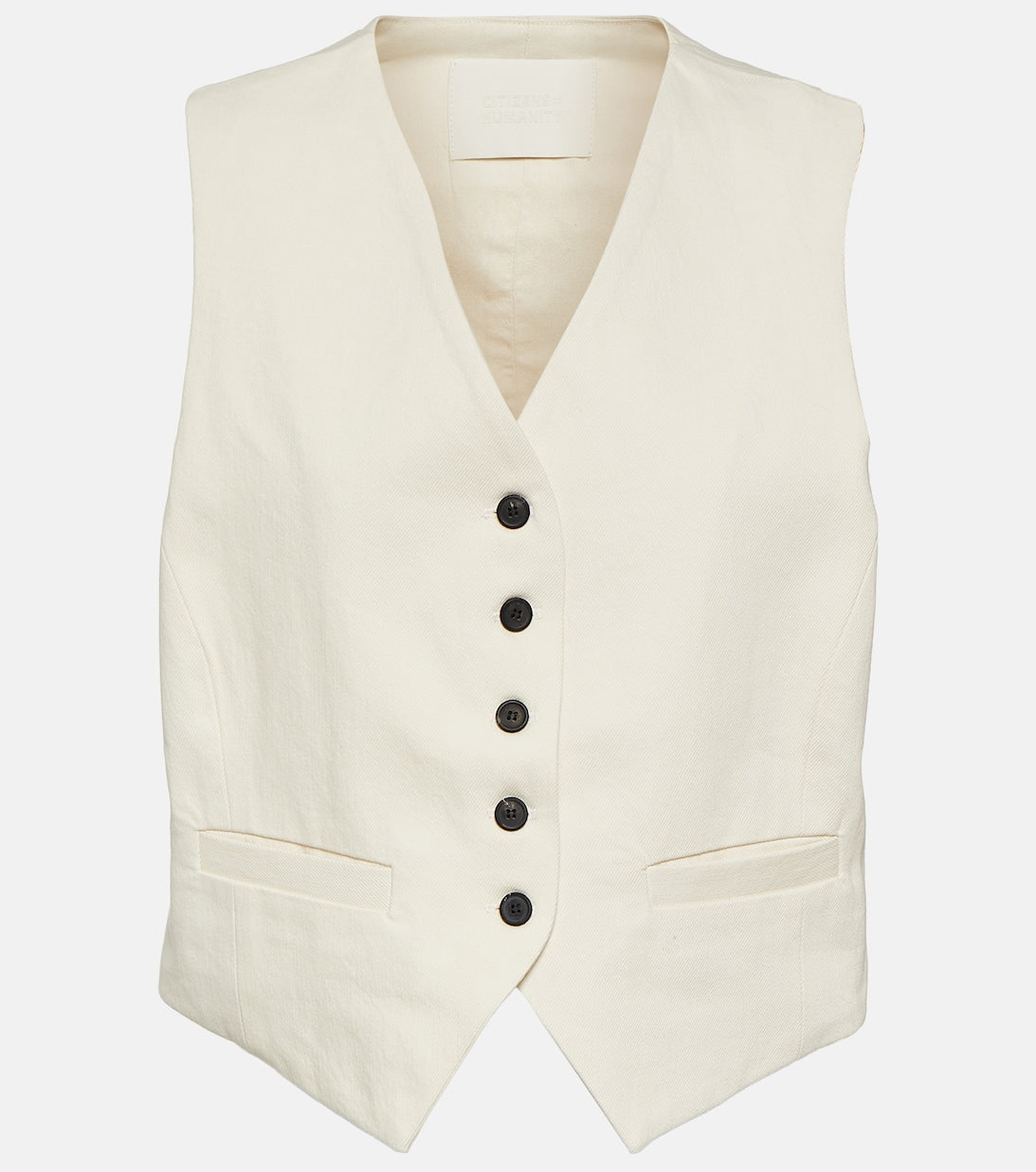 Sierra CITIZENS OF HUMANITY cotton vest, white