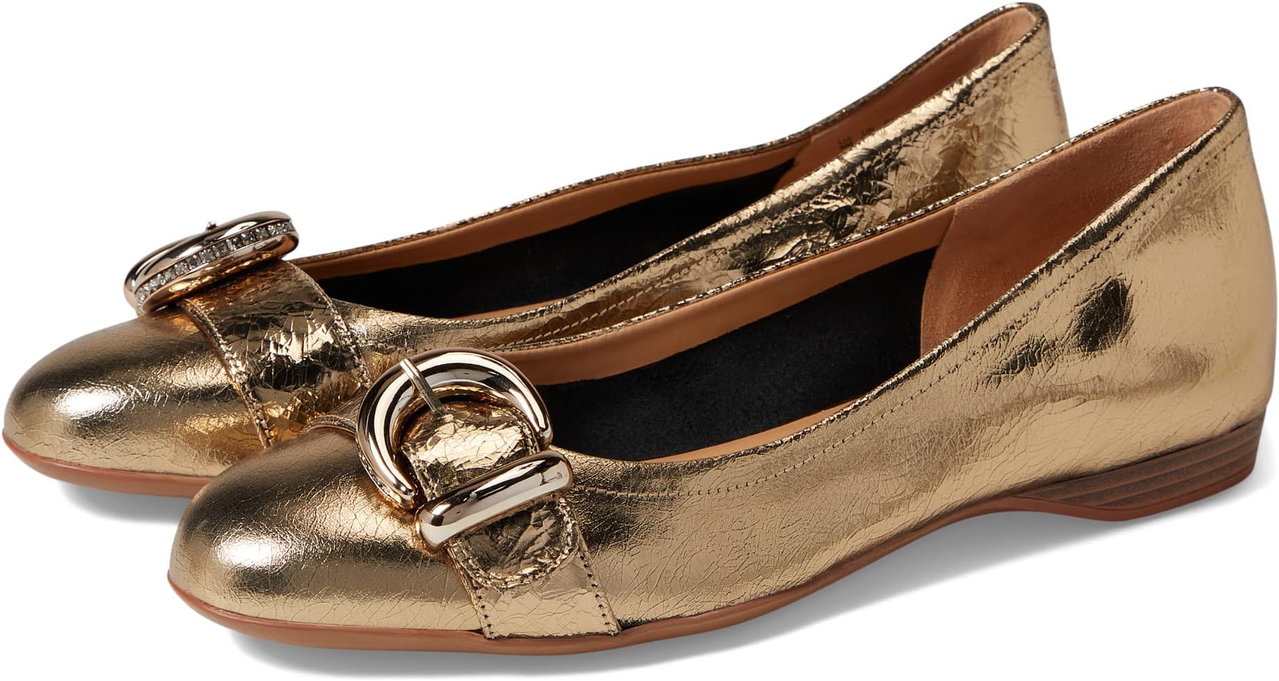 Polly Naturalizer Flats in Light Bronze Leather