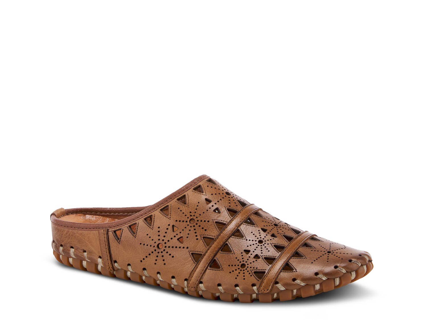 Spring Step Fusalide mules, brown