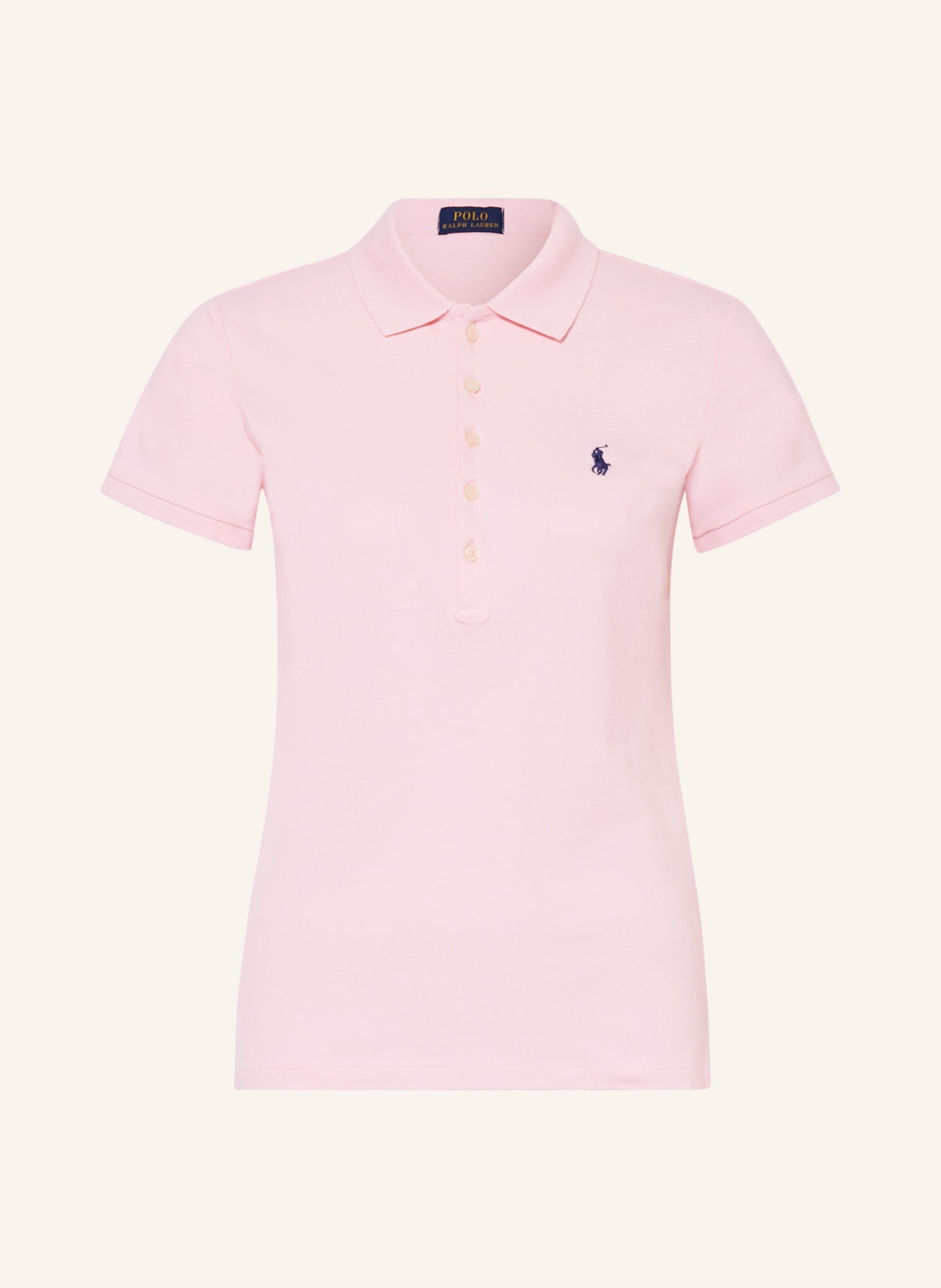 Polo shirt POLO RALPH LAUREN Piqué, rose