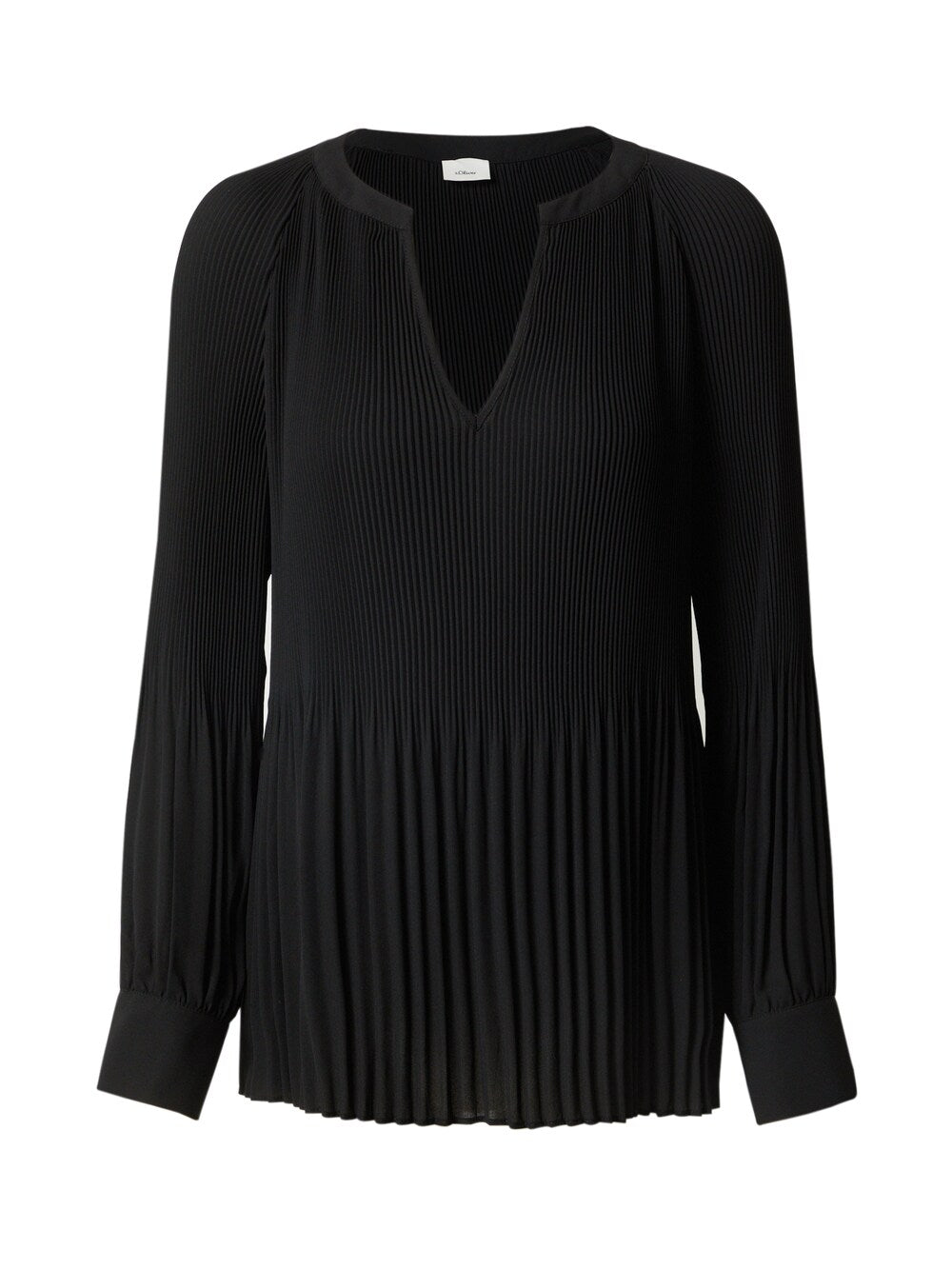 Sliver blouse, black