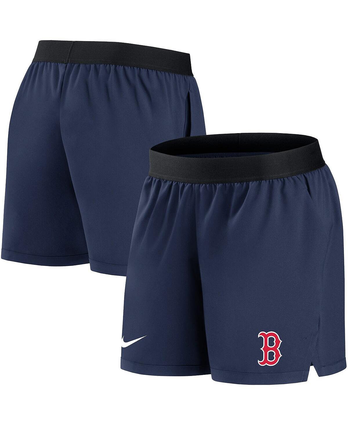 شورت Nike للسيدات من Boston Red Sox Authentic Collection Flex Vent Max Performance Shorts باللون الأزرق الداكن