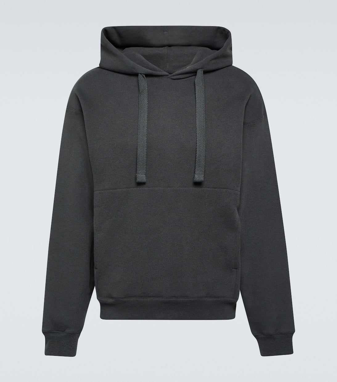 Lemaire Cotton Jersey Blend Hoodie, Gray