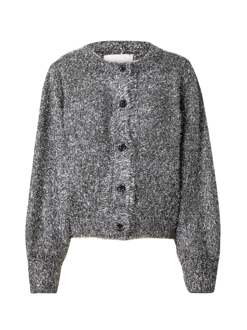 Fabienne Chapot Kitty Knitted Cardigan, Silver Gray