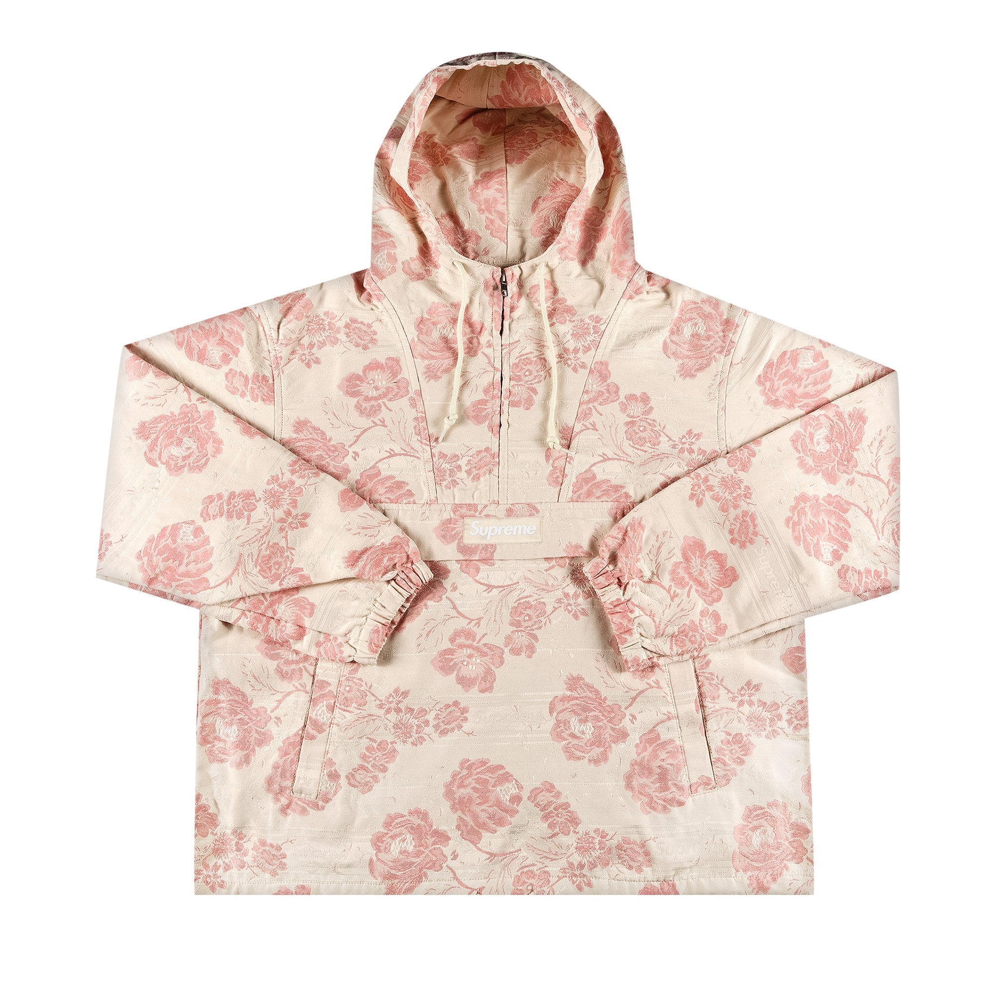 Supreme Floral Anorak Pink