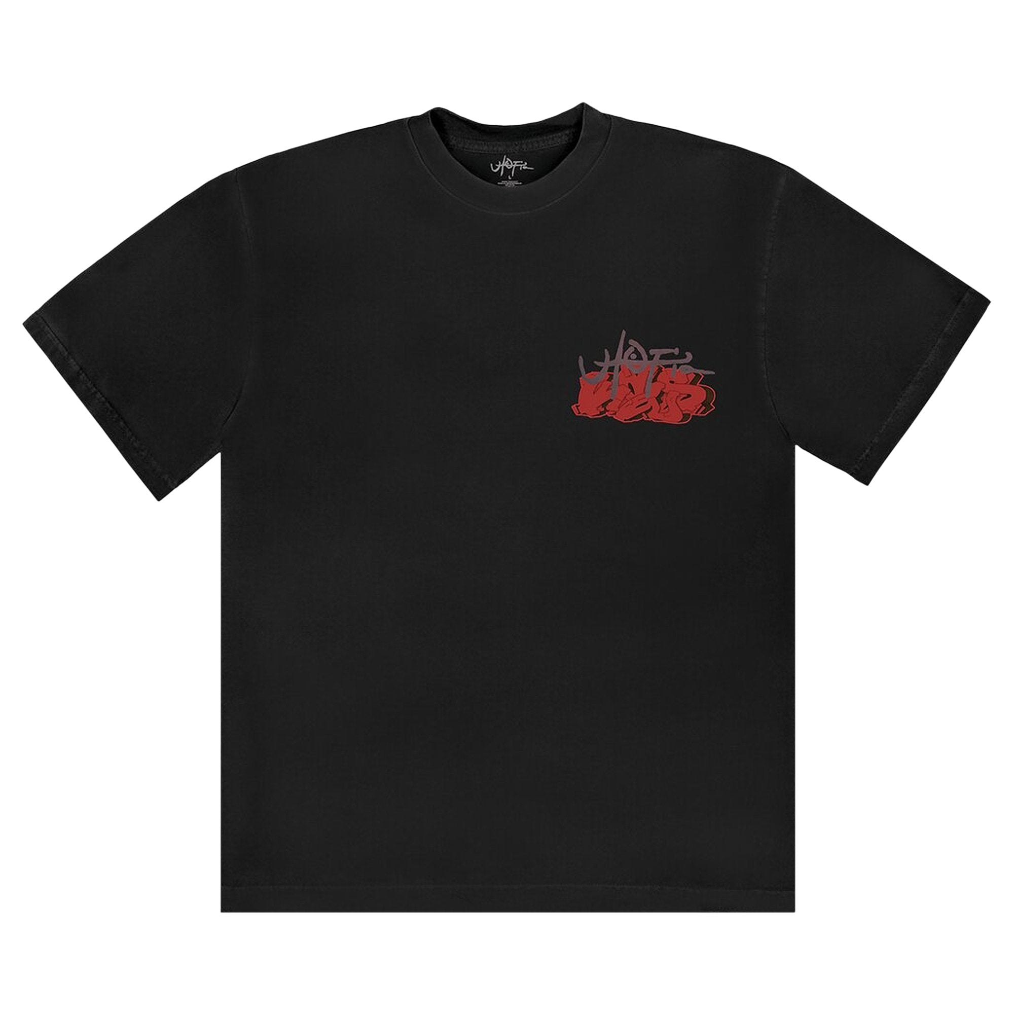 Travis Scott Cactus Jack Utopia x Kaws Tee II Black