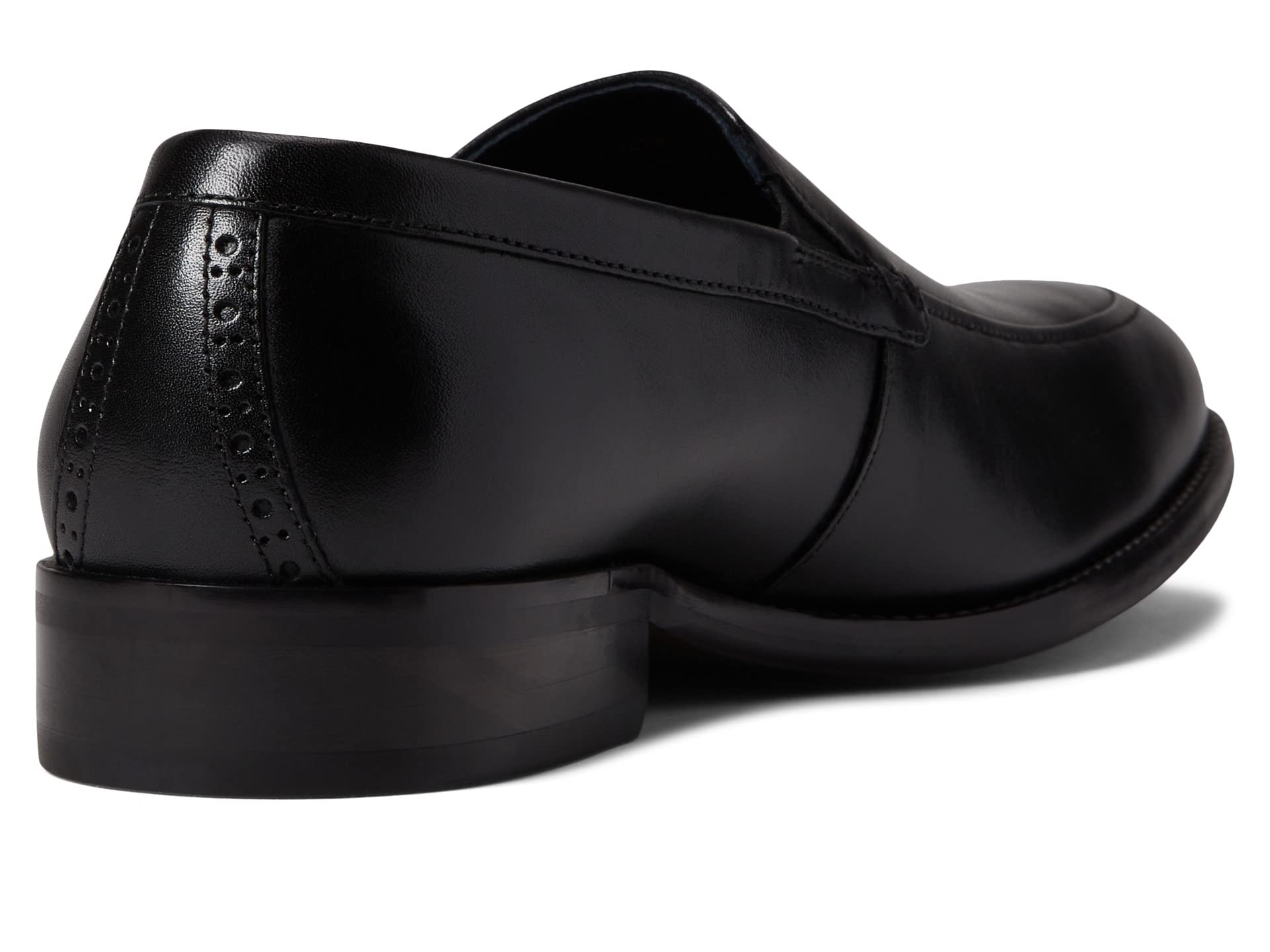 Johnston & Murphy Stockton Venetian loafers, black