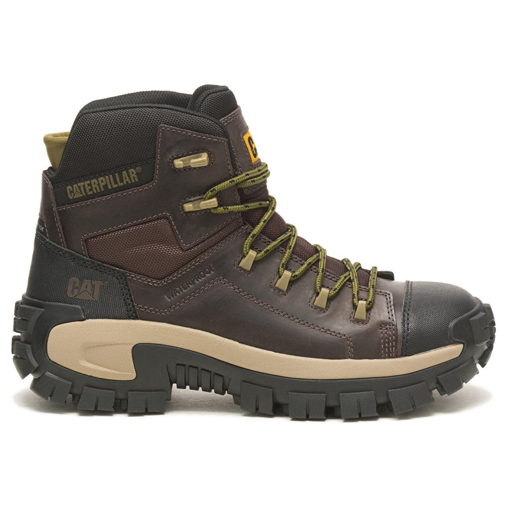 Caterpillar Men's Invader Hiker Composite Toe Work Boot, Coffee Bean