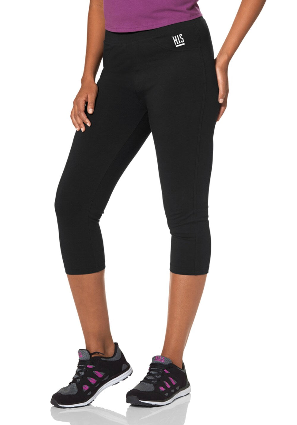 Skinny leggings H, black