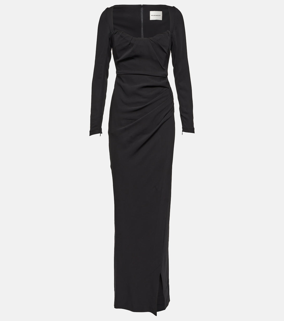 ROLAND MOURET embellished dress, black