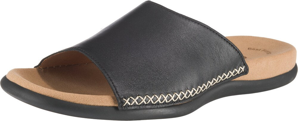 Gabor mules, black