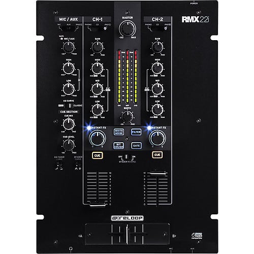 Reloop RMX-22i خلاط MIDI ثنائي القناة