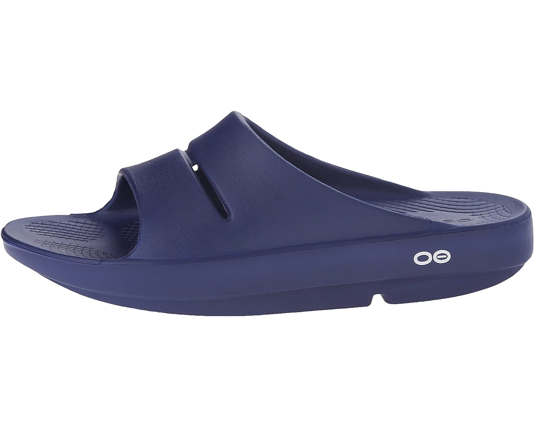 Sandals OOahh Slide Sandal OOFOS, navi