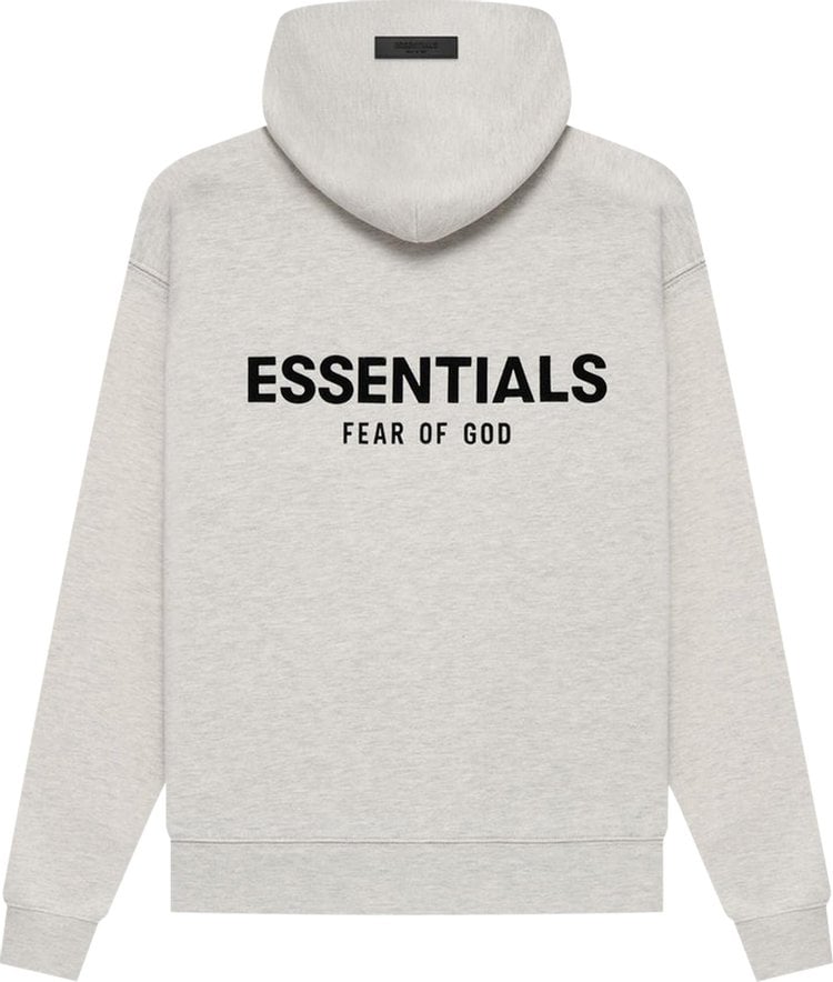 Fear of God Essentials Hoodie 'Light Oatmeal', gray