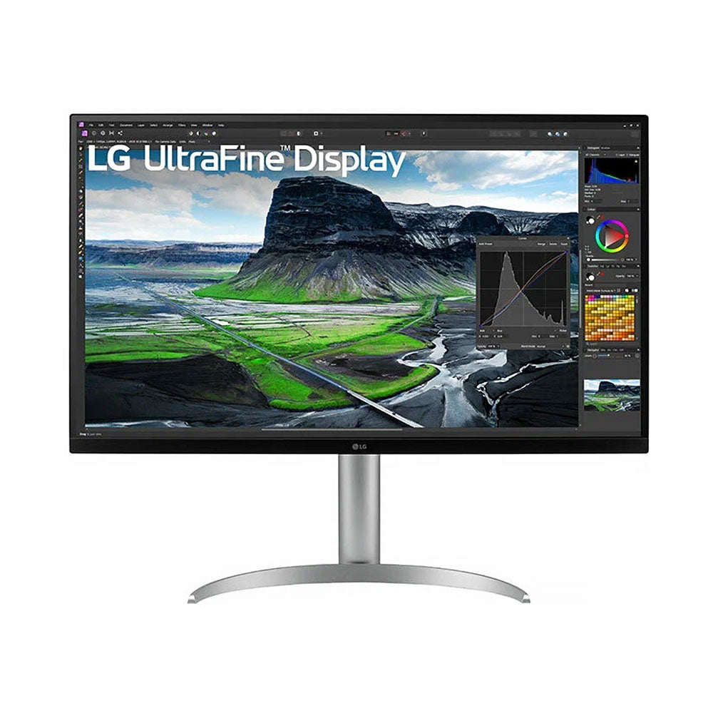 Monitor LG 32UQ85R, 32", 4K, Nano IPS, 60 Hz, black-white