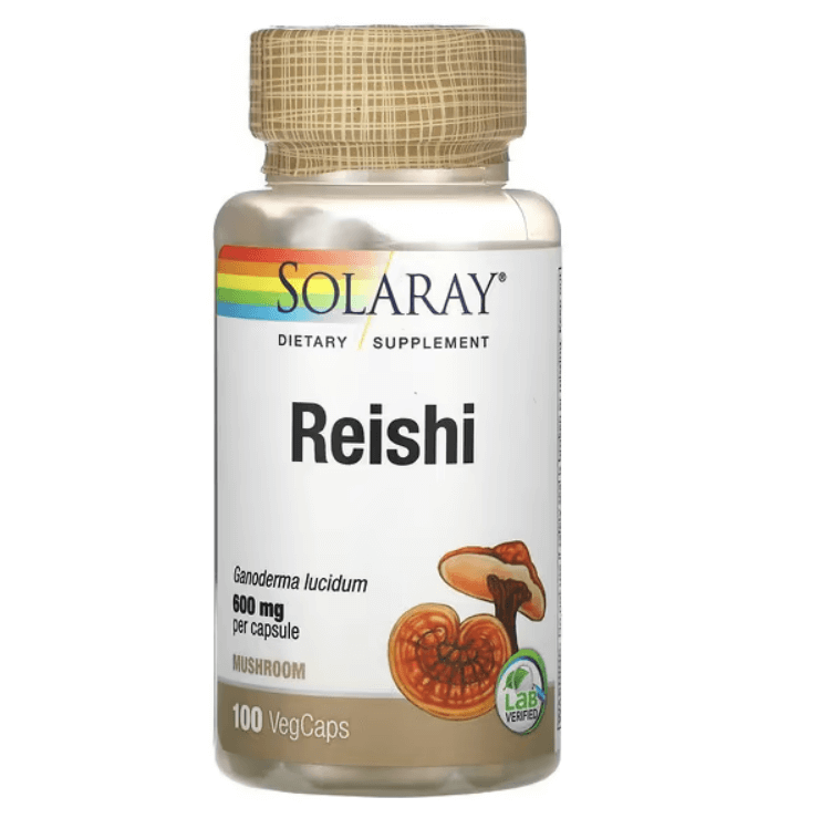 Reishi Reishi, 600 mg, 100 vegetable capsules, Solaray