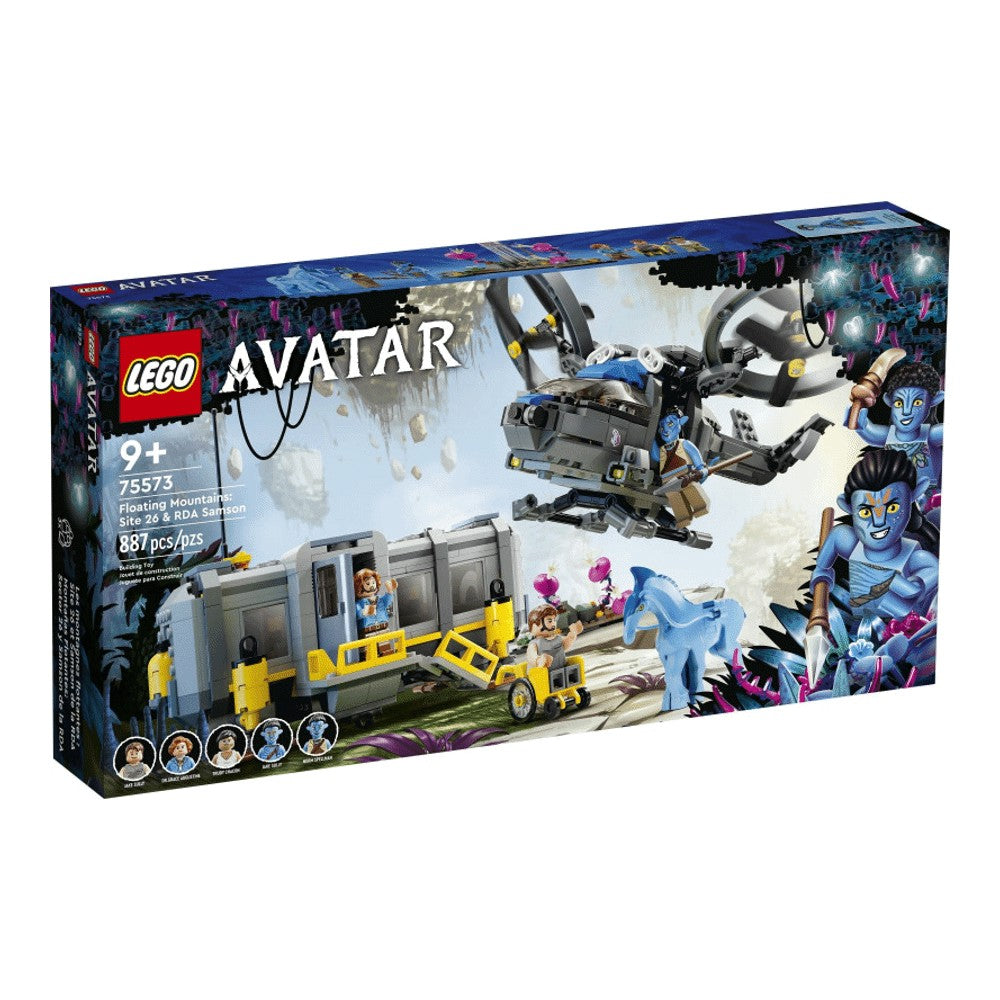 LEGO Avatar Floating Mountains: Site 26 & RDA Samson 75573, 887 pieces