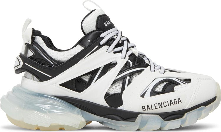 Balenciaga Wmns Track Sneaker Clear Sole - White Black