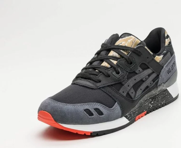 Sneakers gel lyte 3 'black camo' Asics, black