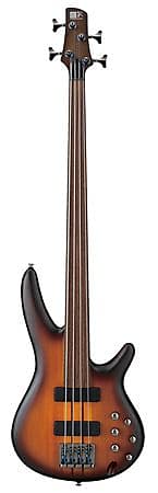 Ibanez SRF700 Portamento Brown Burst SRF700 BBF Fretless Bass