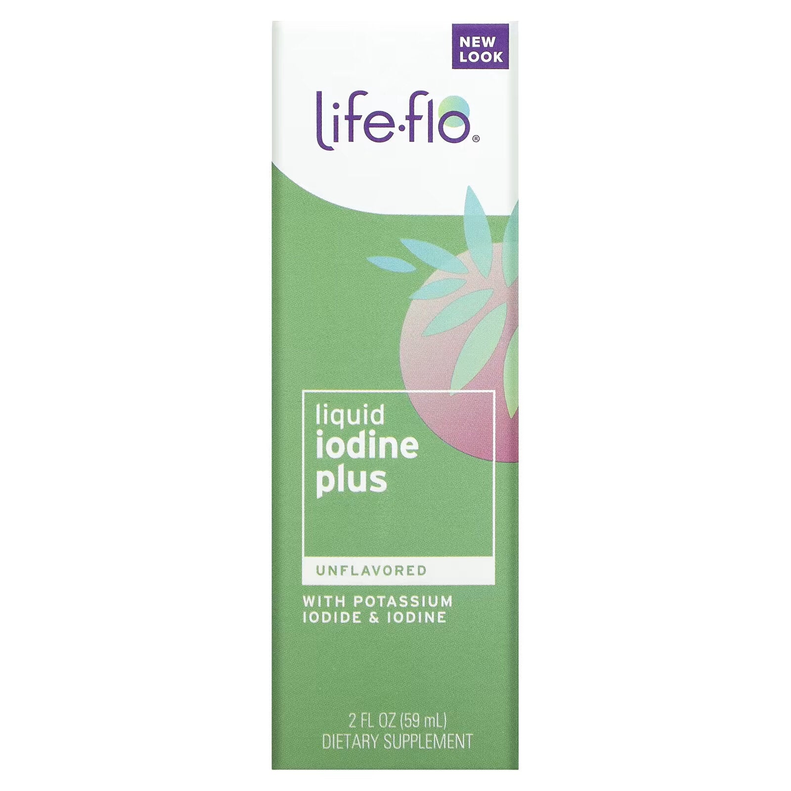 Liquid Iodine Plus with Potassium Iodide Life-flo Unflavored, 59 ml