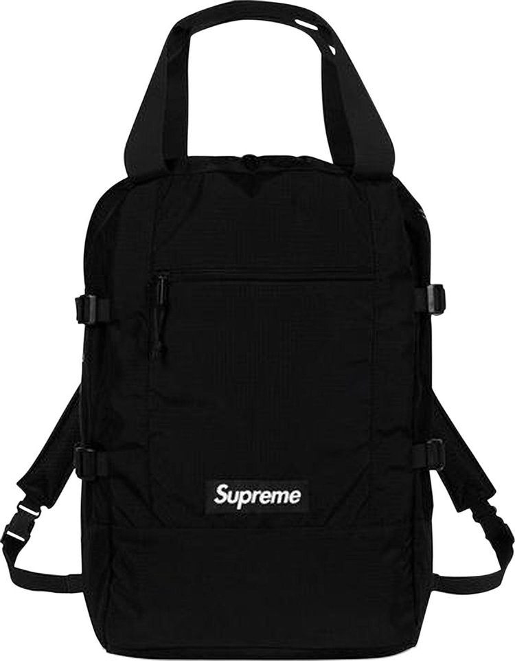 Supreme Tote Backpack Black, black