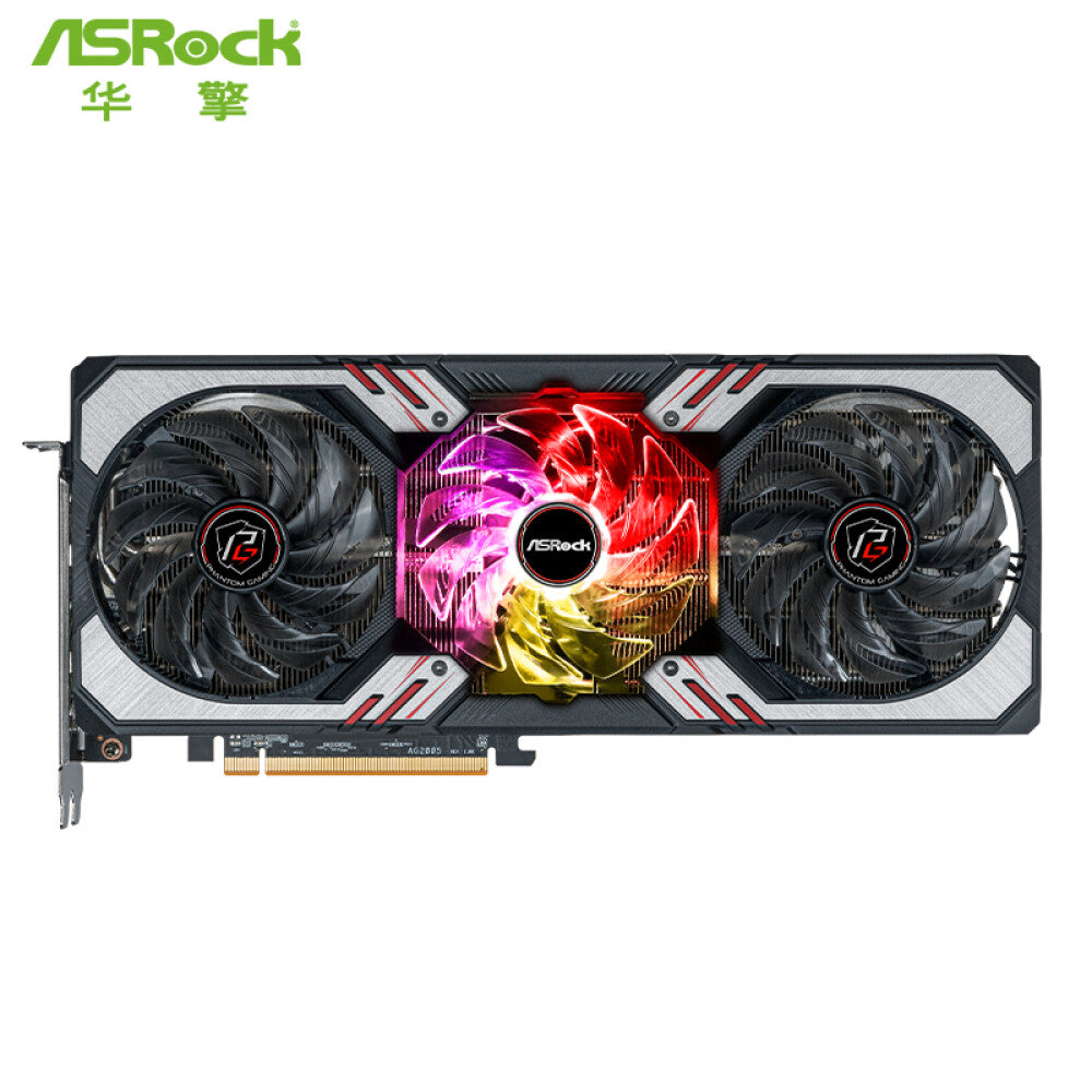 بطاقة فيديو ASRock AMD Radeon RX 6750 XT PGD Phoenixantom E-sports 12GB O GDDR6