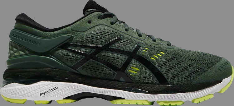 Limited edition gel kayano 24 'dark forest' Asics sneakers, green