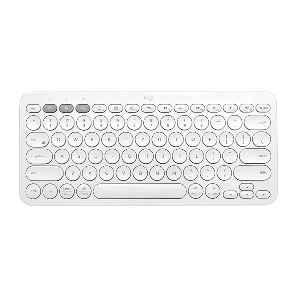 Wireless keyboard Logitech K380, English layout, white