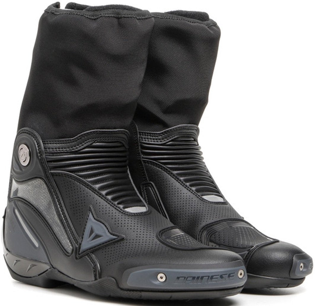 حذاء Dainese Axial Gore-Tex للدراجات النارية مقاوم للماء، أسود/رمادي