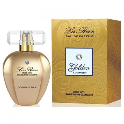 عطر LA RIVE Golden Woman مصنوع من عناصر سواروفسكي 75 مل