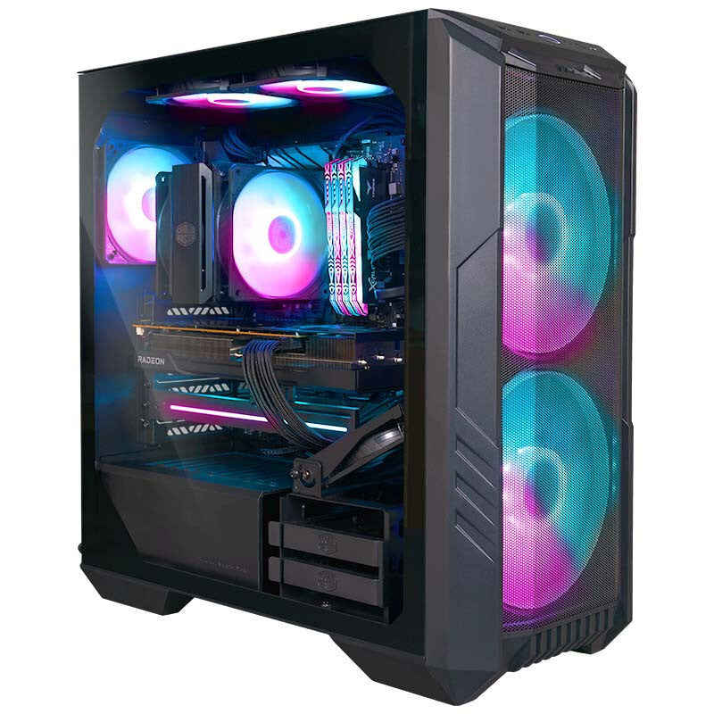 Case Cooler Master HAF 500, Mid Tower, black